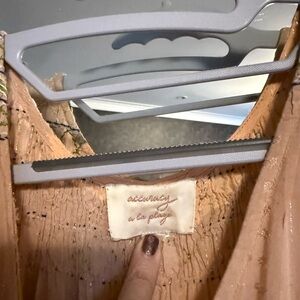 Women's High Low Dress - Peach